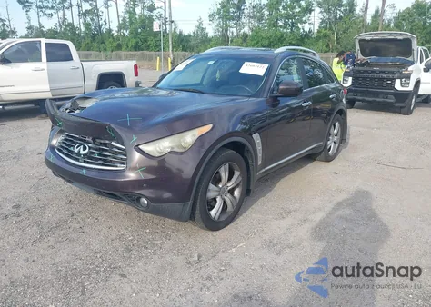 2010 Infiniti Fx35 из США, поврежденный, VIN JN8AS1MW7AM855604